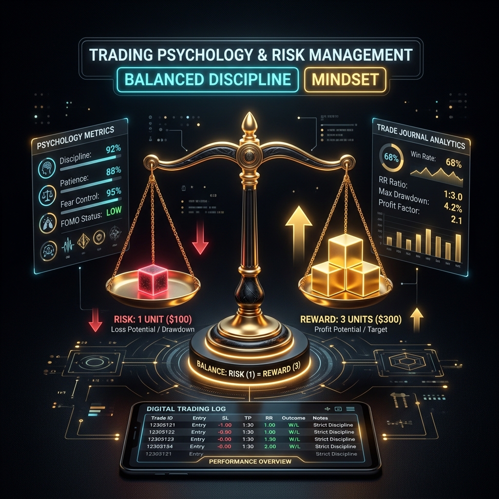 Psicotrading y Gestión del Riesgo: Control Emocional y RRR 1:3