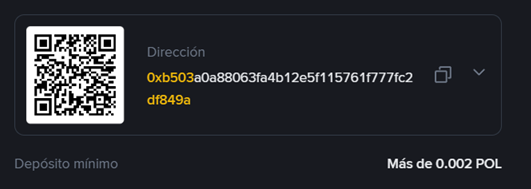 Polygon/Binance Pay QR