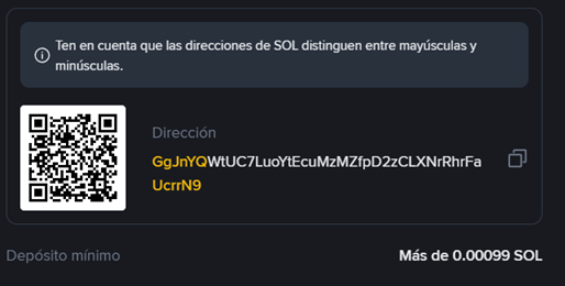 Solana QR